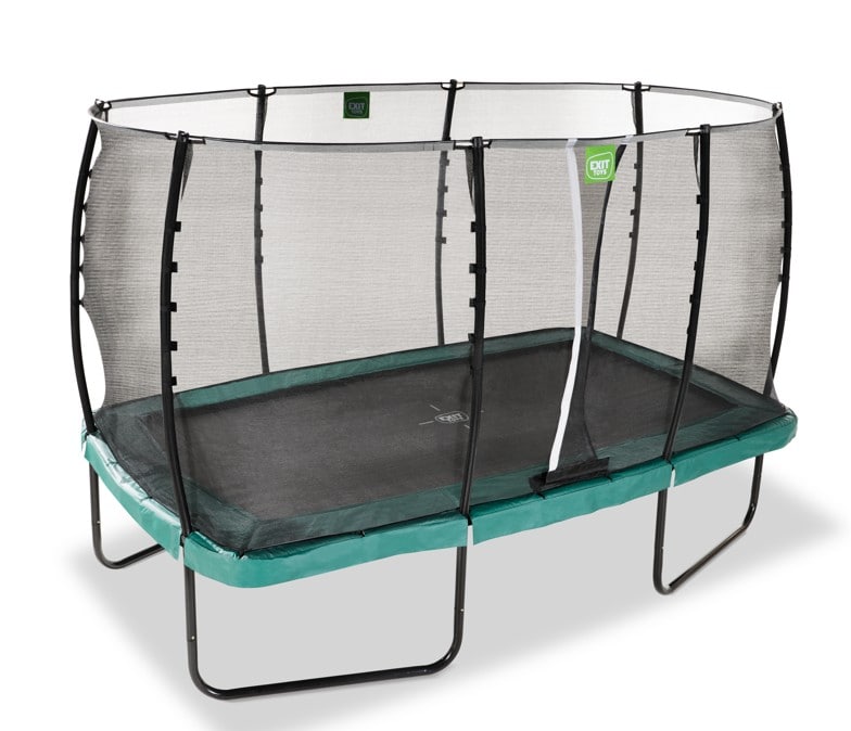 EXIT Allure Classic Trampolin 214x366cm - gr&uuml;n 