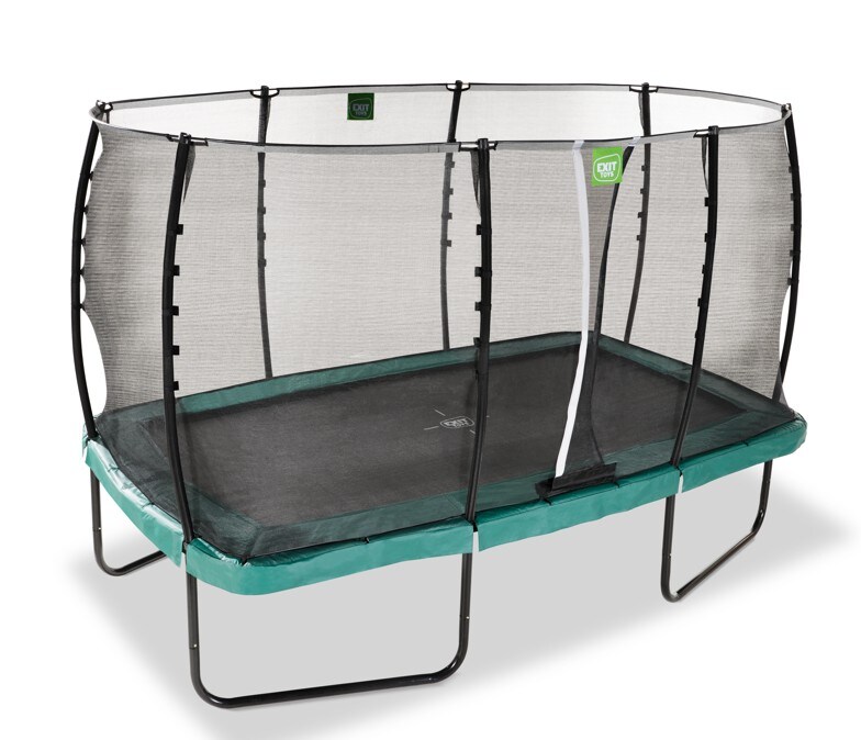EXIT Allure Classic Trampolin 214x366cm - grün
