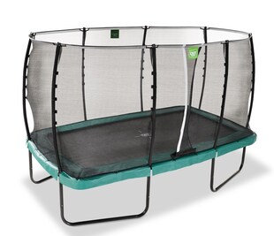 EXIT Allure Classic Trampolin 214x366cm - grün 