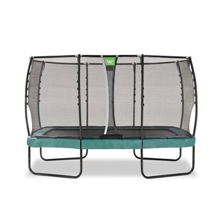 EXIT Allure Premium Trampolin 214x366cm - grün 