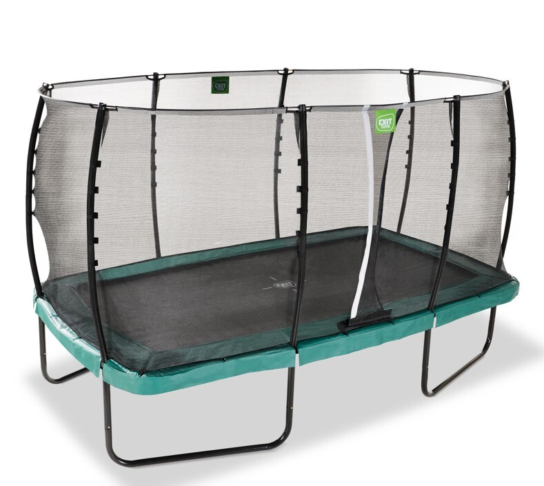 EXIT Allure Classic Trampolin 244x427cm - gr&uuml;n 