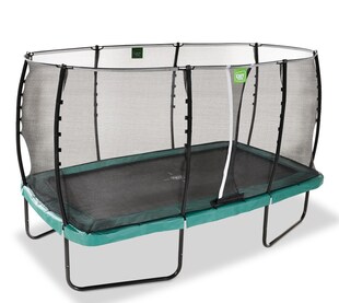 EXIT Allure Classic Trampolin 244x427cm - grün 