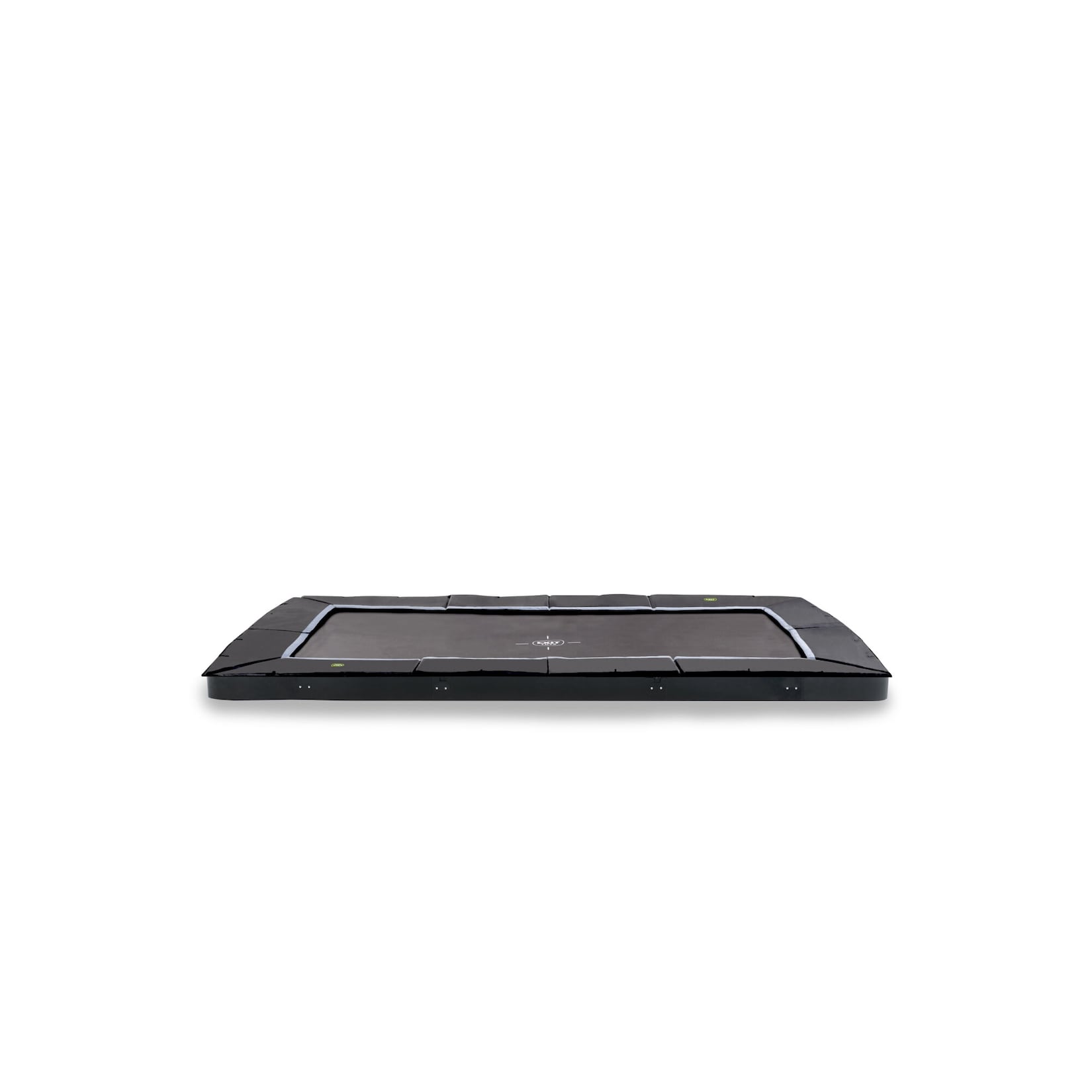 EXIT Dynamic ebenerdiges sports Trampolin 244x427cm - schwarz
