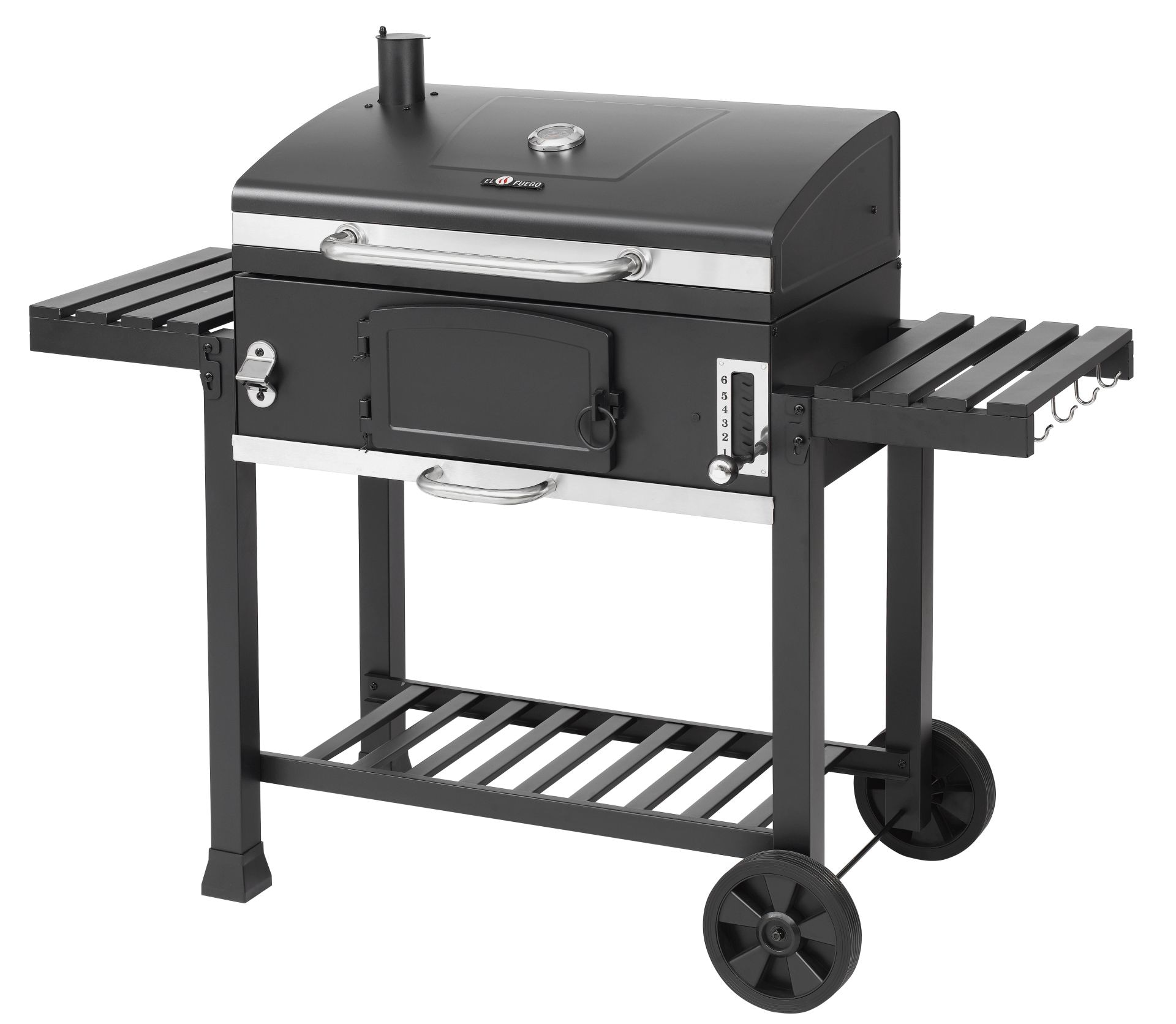 El Fuego Holzkohlegrill-Smoker Ontario XXL 