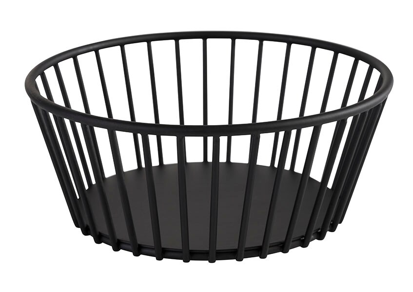 APS Brot- und Obstkorb URBAN, rund, 170 mm, schwarz