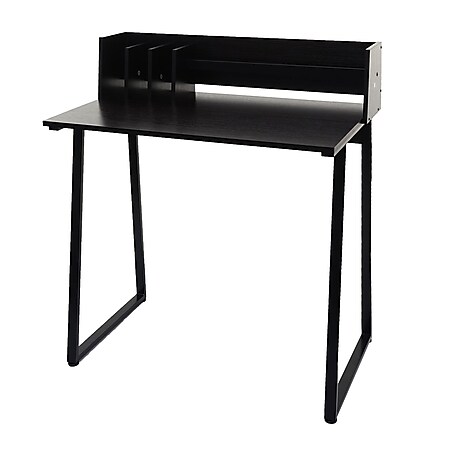Konsolentisch MCW-K69, Telefontisch, 82x51cm 3D-Struktur, Metall MDF ~ schwarz 
