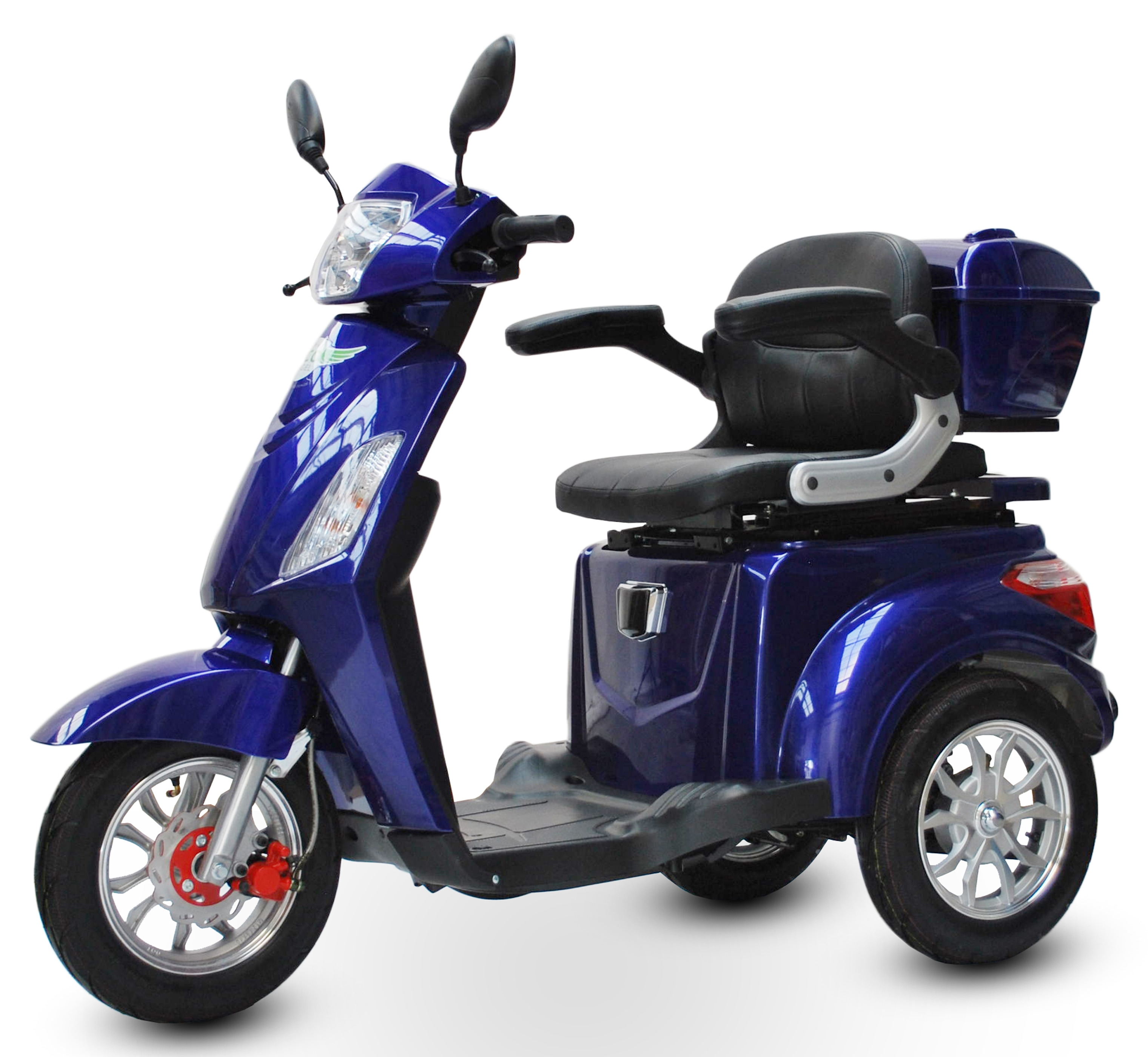 ECO ENGEL 500 Blau, 25 km/h, 1000 Watt Seniorenmobil Elektromobil Seniorenfahrzeuge 
