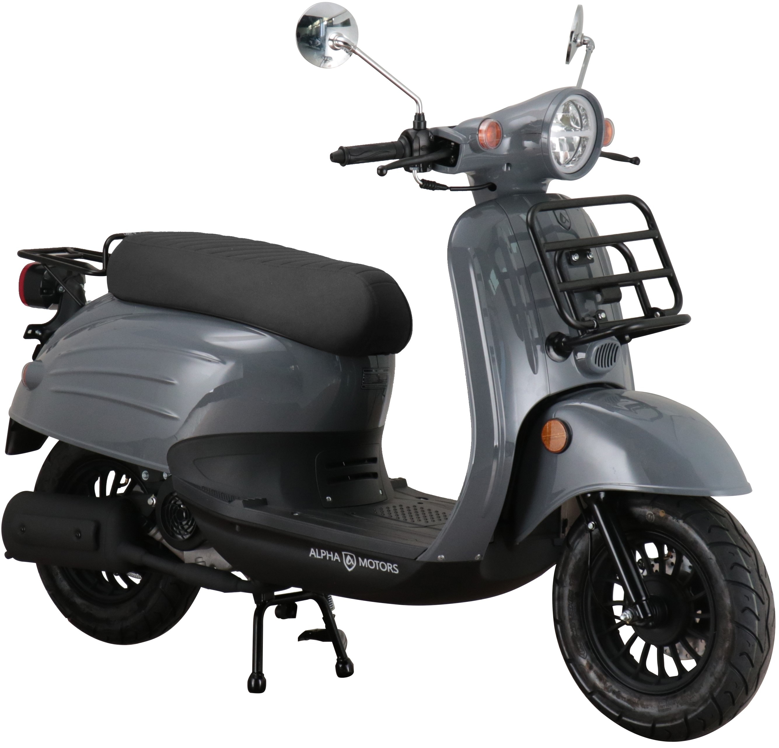 Alpha Motors Motorroller Adria 50 ccm 45 km/h EURO 5 grau 