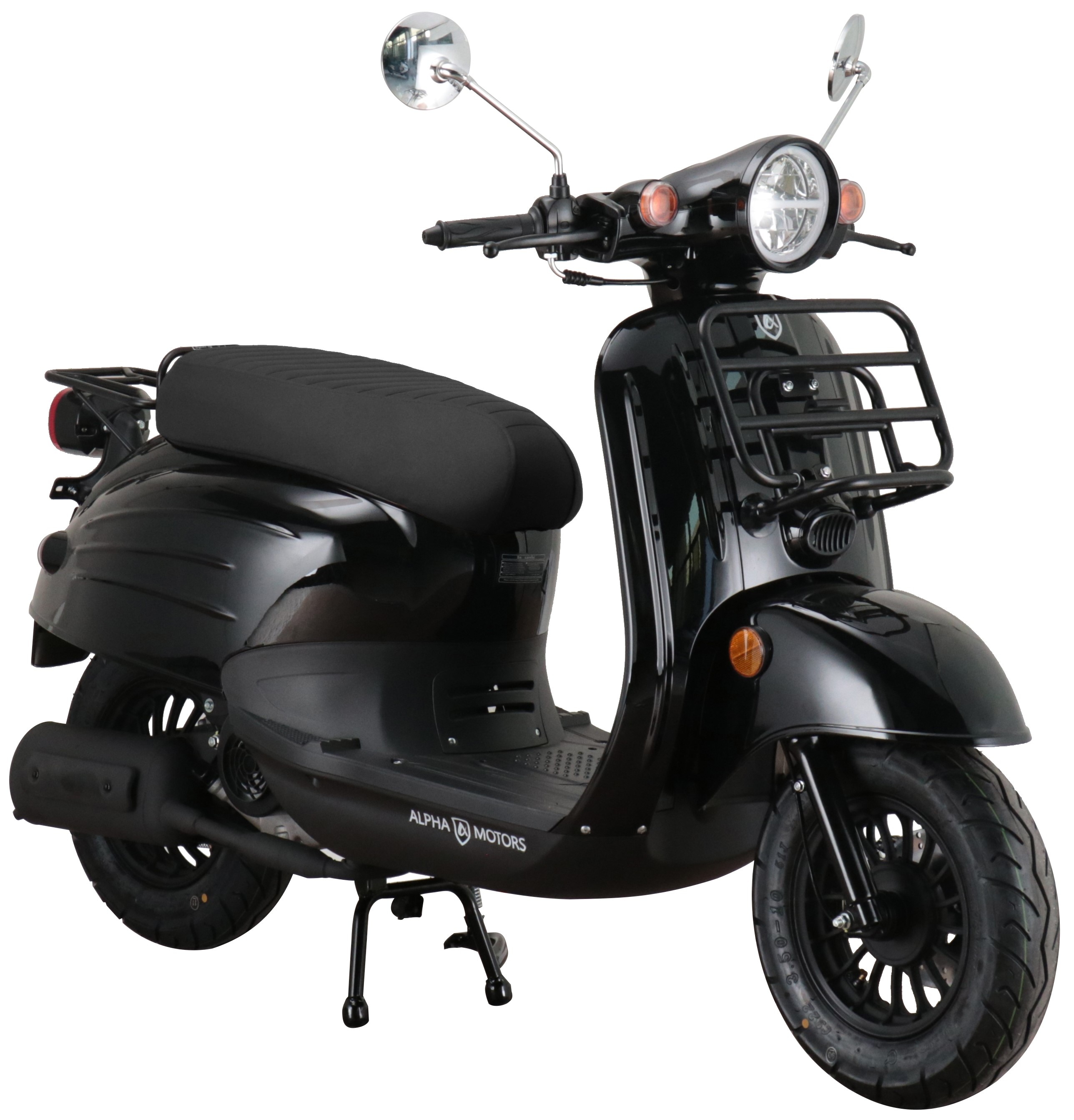 Alpha Motors Motorroller Adria 50 ccm 45 km/h EURO 5 schwarz 