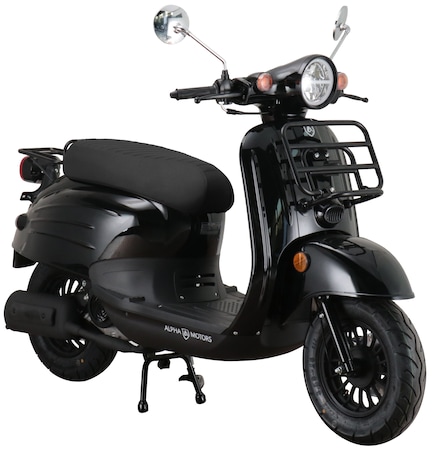 Alpha Motors Motorroller ccm 45 km/h online Adria 50 bestellen schwarz bei 5 EURO Marktkauf