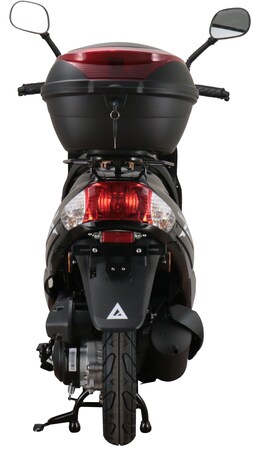 Alpha Topcase Motorroller bestellen bei Motors 5 ccm online 45 inkl. schwarz Marktkauf kmh CityLeader EURO 50