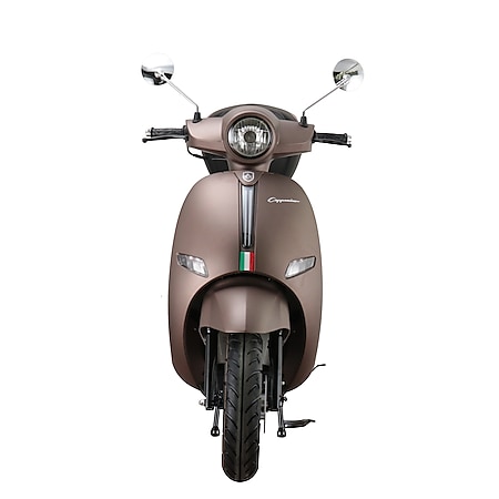 Alpha Motors Motorroller Cappucino 50 ccm 45 km/h EURO 5 mattbraun inkl.  Topcase bei Marktkauf online bestellen