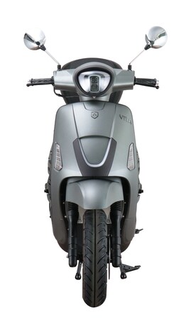 Alpha Motors Motorroller Vita 50 EURO Topcase online km/h 45 bestellen Marktkauf ccm 5 inkl. mattgrau bei