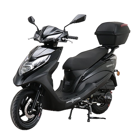 Alpha Motors Motorroller Topdrive 125 ccm 85 km/h EURO 5 schwarz inkl.  Topcase bei Marktkauf online bestellen