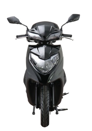 85 km/h Topdrive ccm Alpha bestellen bei Motorroller online EURO 5 inkl. 125 schwarz Marktkauf Motors Topcase