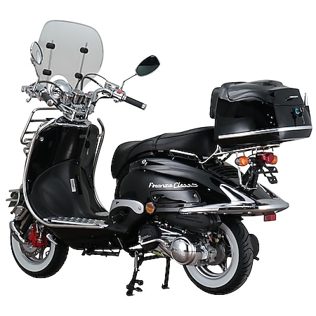 Alpha Motors Motorroller Retro Firenze Classic 125 ccm 85 kmh EURO 5  schwarz bei Marktkauf online bestellen