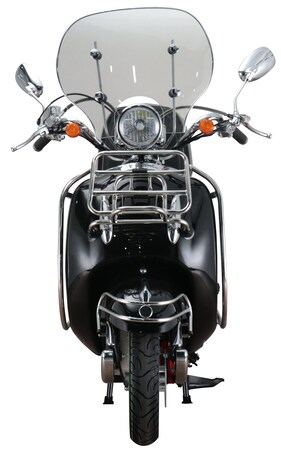 Alpha Motors Firenze EURO ccm bei kmh Retro Classic online bestellen 125 schwarz 85 5 Motorroller Marktkauf
