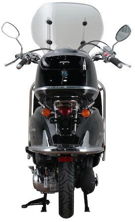 Retro bei EURO online Motors 5 Motorroller ccm Alpha schwarz bestellen 125 85 Marktkauf kmh Firenze Classic