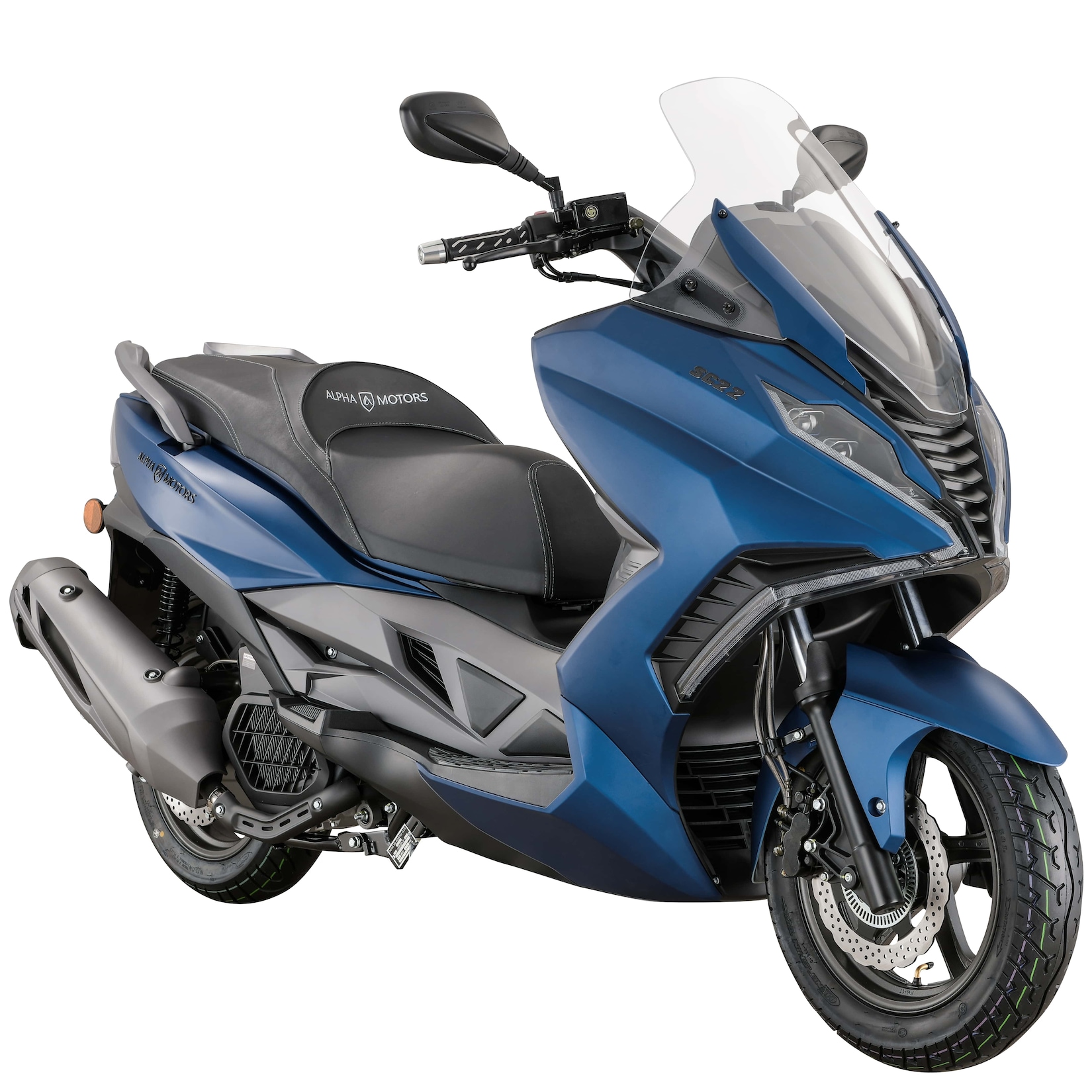 Alpha Motors Motorroller Sport Cruiser 22 125 ccm 95 km/h EURO 5+ blau