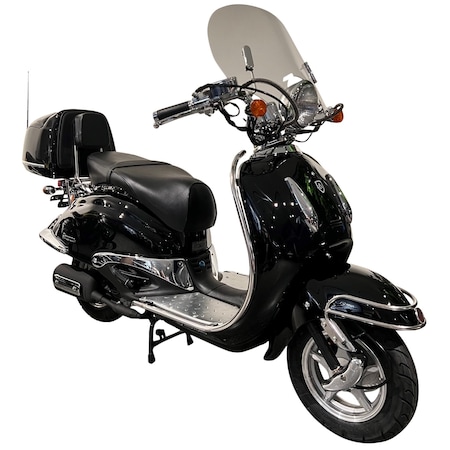45 Marktkauf Motors EURO ccm bei Limited online 5 bestellen Motorroller Firenze 50 Retro Alpha schwarz km/h