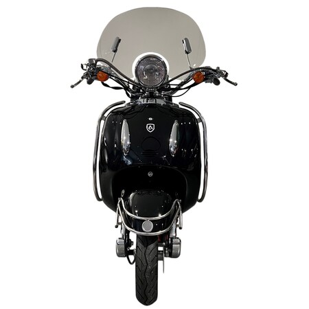 schwarz EURO Marktkauf Motors Alpha Limited online Motorroller bestellen km/h 85 Retro bei 125 Firenze 5 ccm