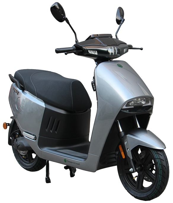 GreenStreet Elektroroller HYPE 3000 W 85 km/h grau 
