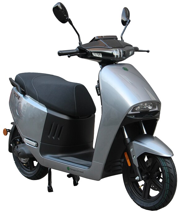 GreenStreet Elektroroller HYPE 3000 W 85 km/h grau