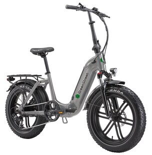 GreenStreet E-Bike Tiefeinsteiger Klapprad GS5 250 W 20 Zoll grau 