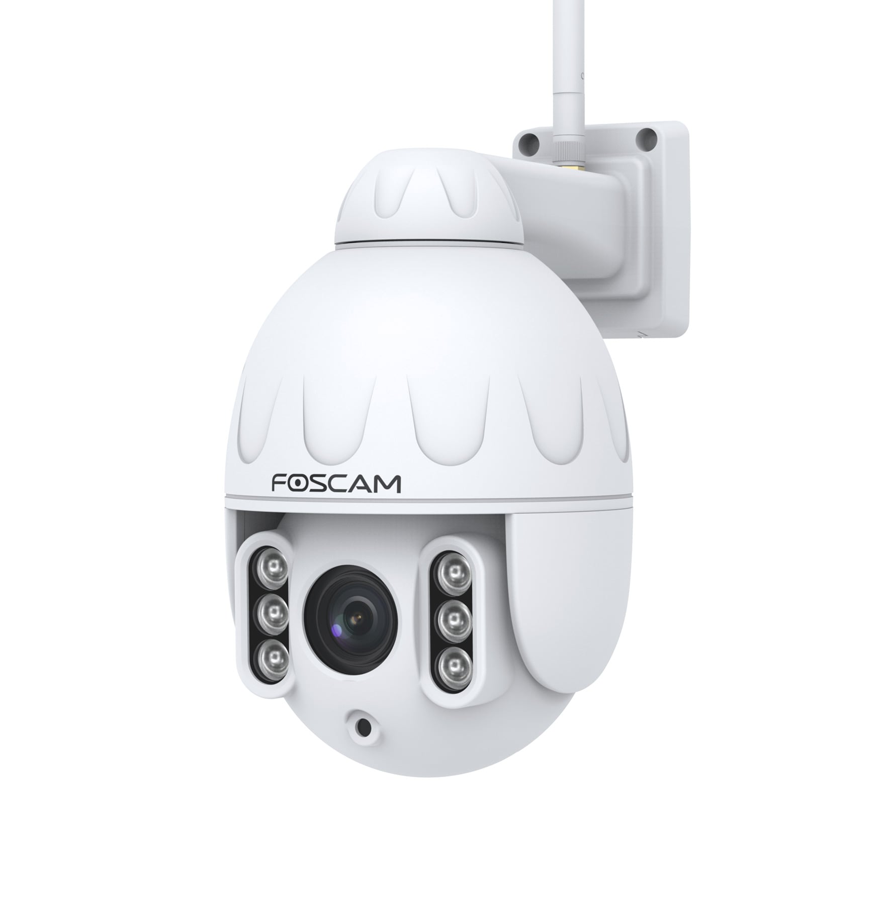 FOSCAM SD4 4 MP Dual-Band WLAN PTZ Dome &Uuml;berwachungskamera mit 4-fach optischem Zoom 