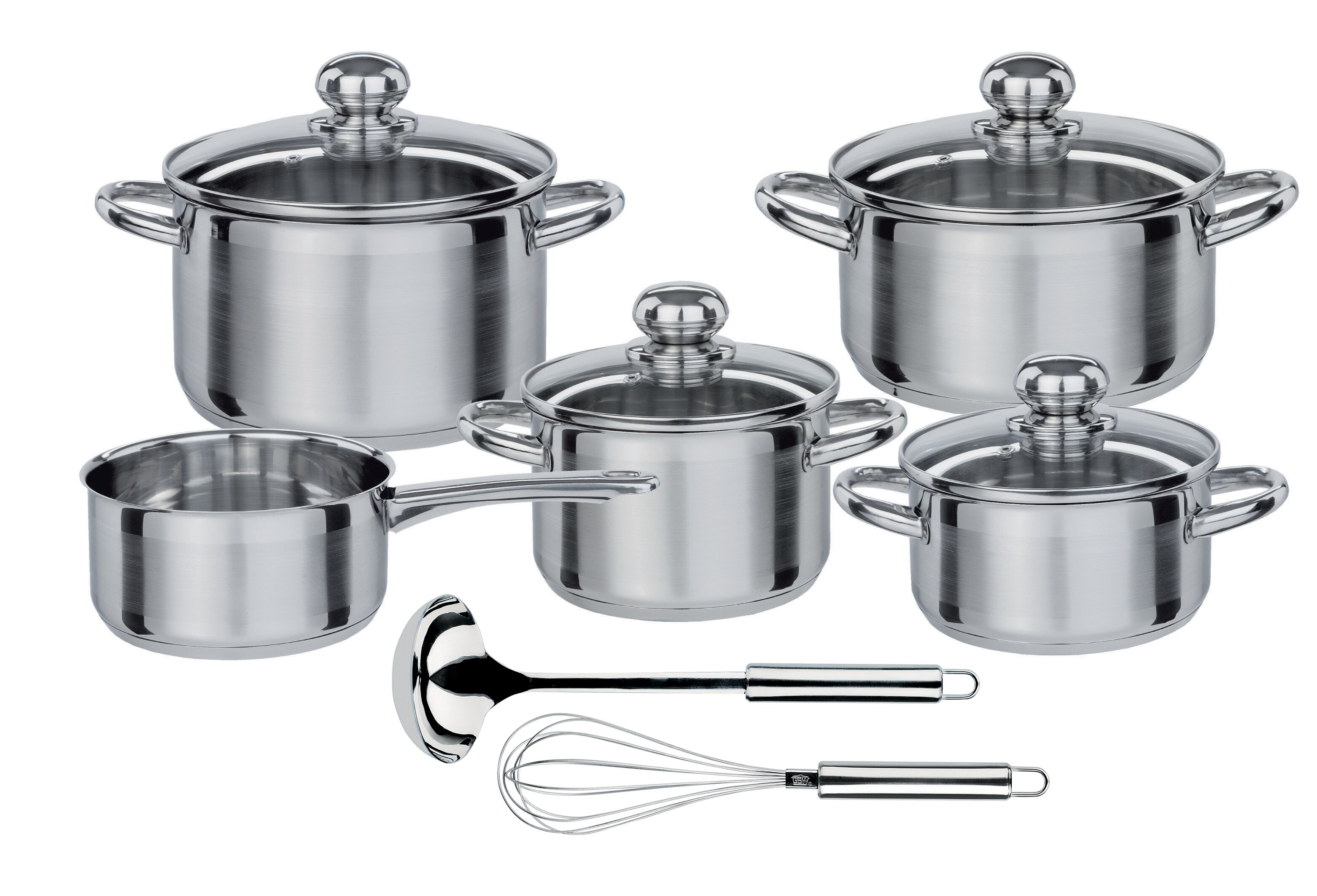 Kochtopf-Set Silver Star 11-tlg. 