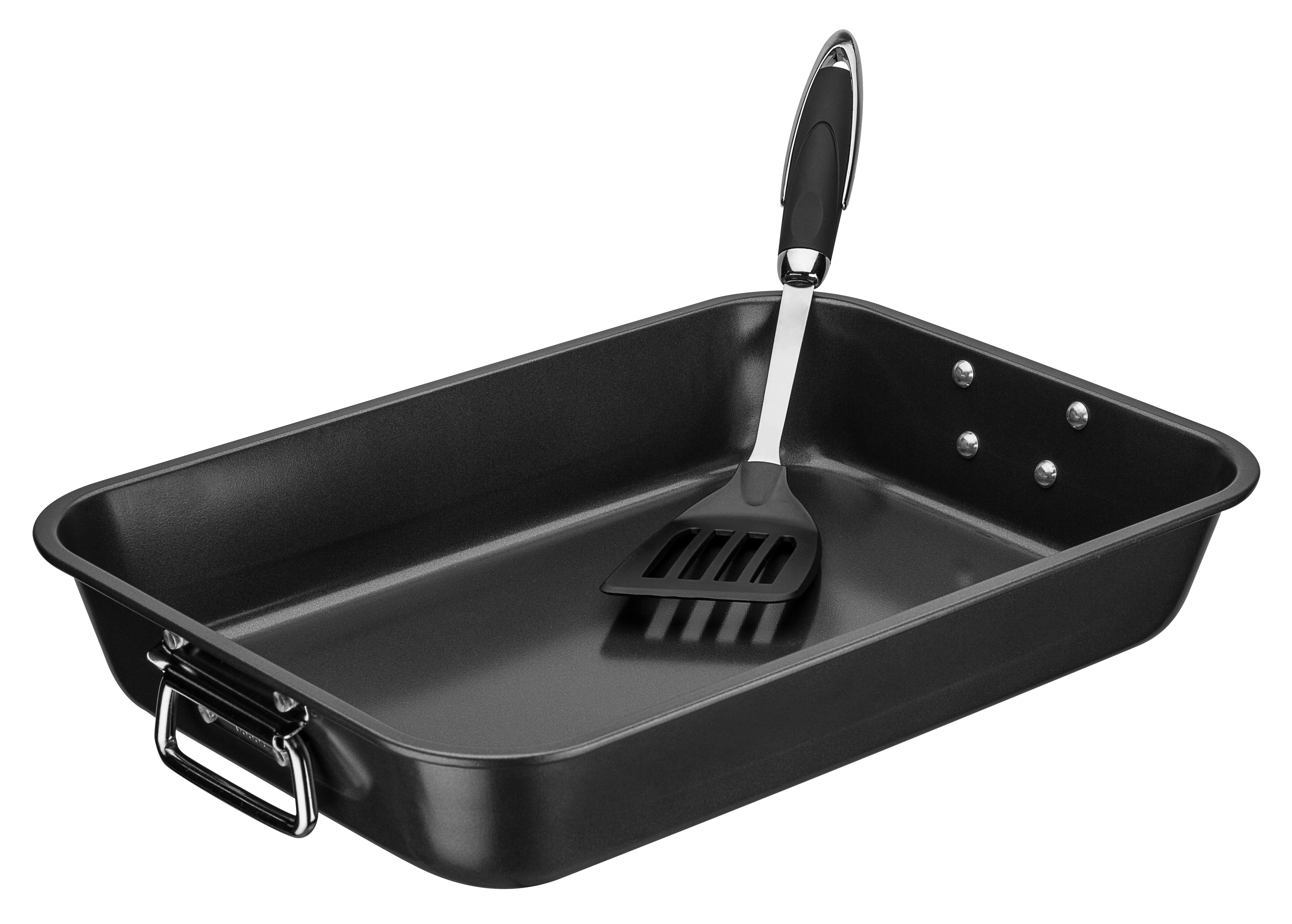 GSW Auflaufform 40x28,5x7cm mit Pfannenwender 