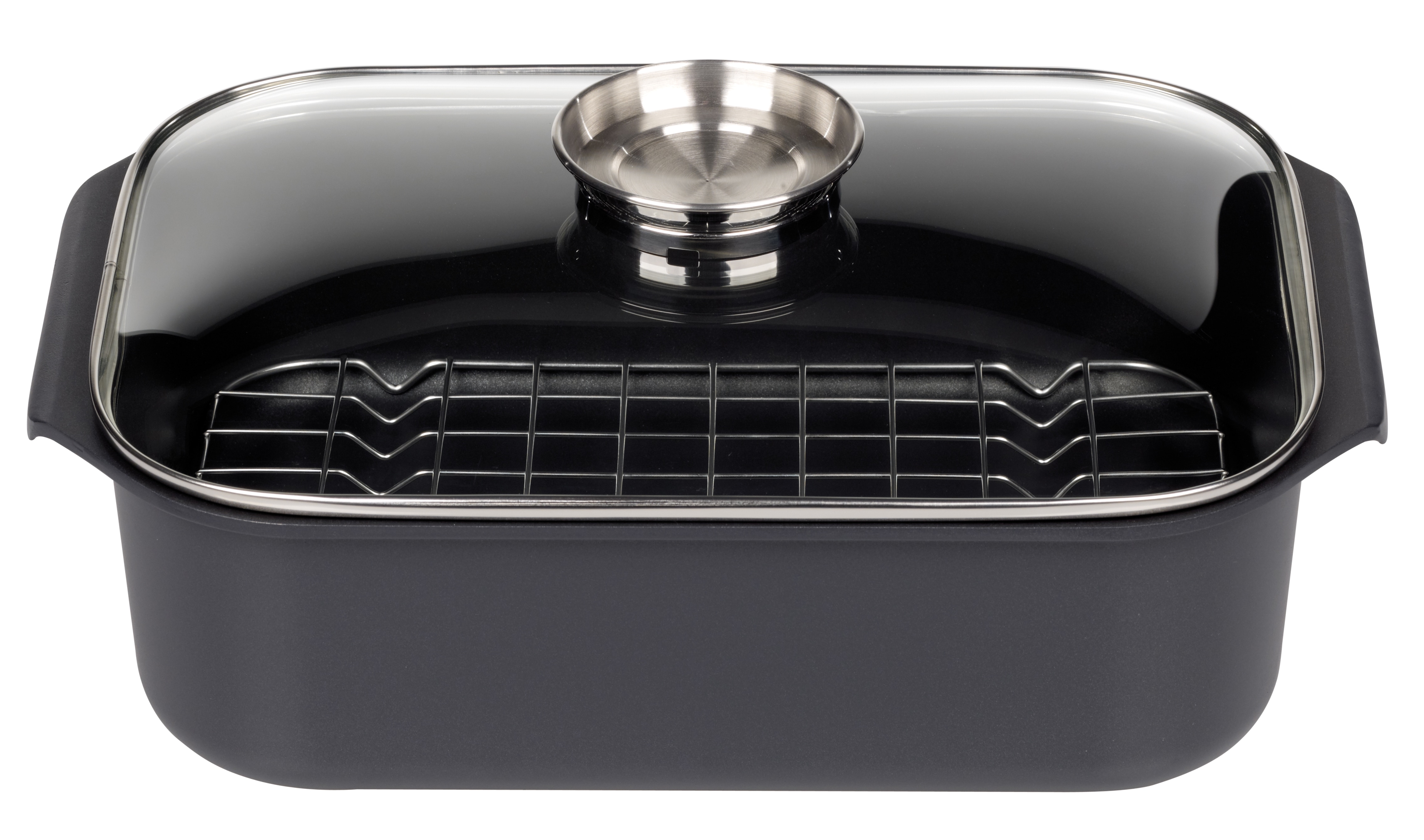 GSW Rechteckbr&auml;ter Gourmet mit Einsatz 40x26cm 