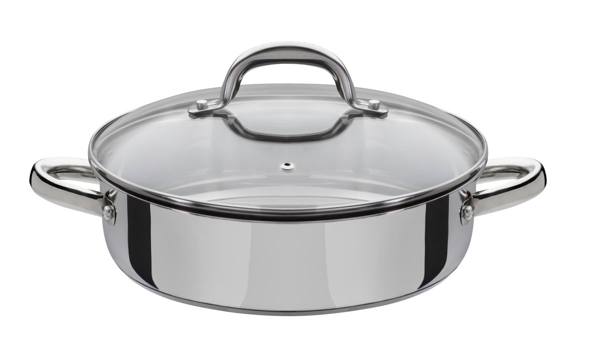 GSW Servierpfanne Montreal 24cm mit Glasdeckel 