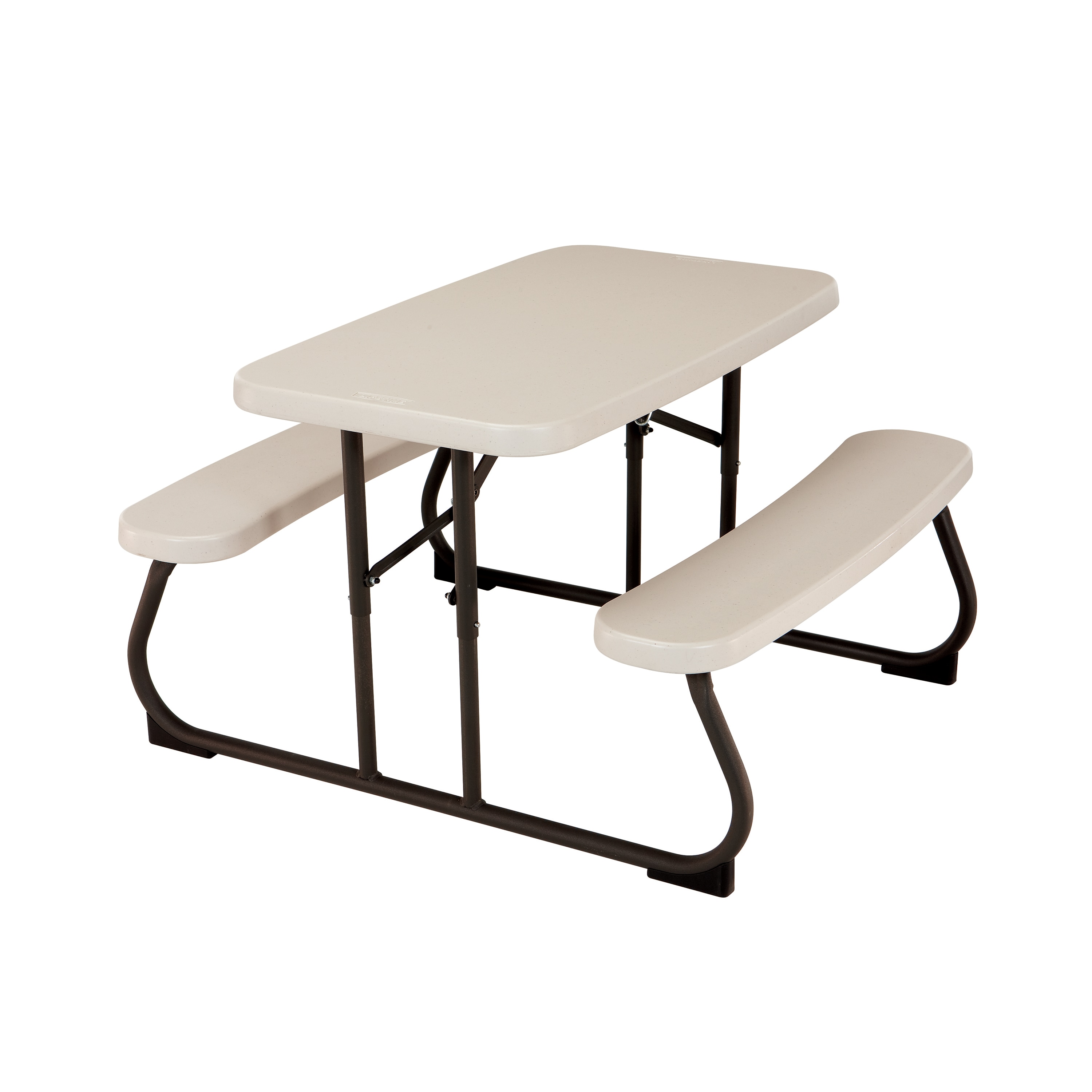 Lifetime Kunststoff Picknicktisch Kinder grau 