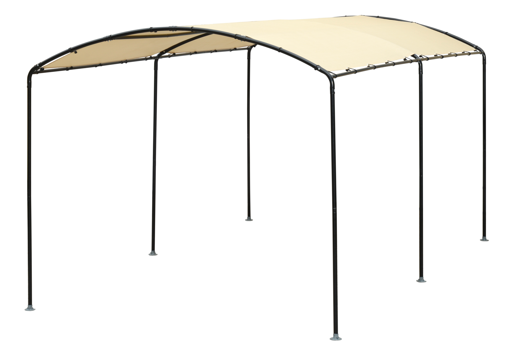 ShelterLogic Folien Carport Garage sand 490x270x240 cm