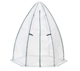 Westmann Foliengewächshaus Winterzelt weiß 160x183 cm 