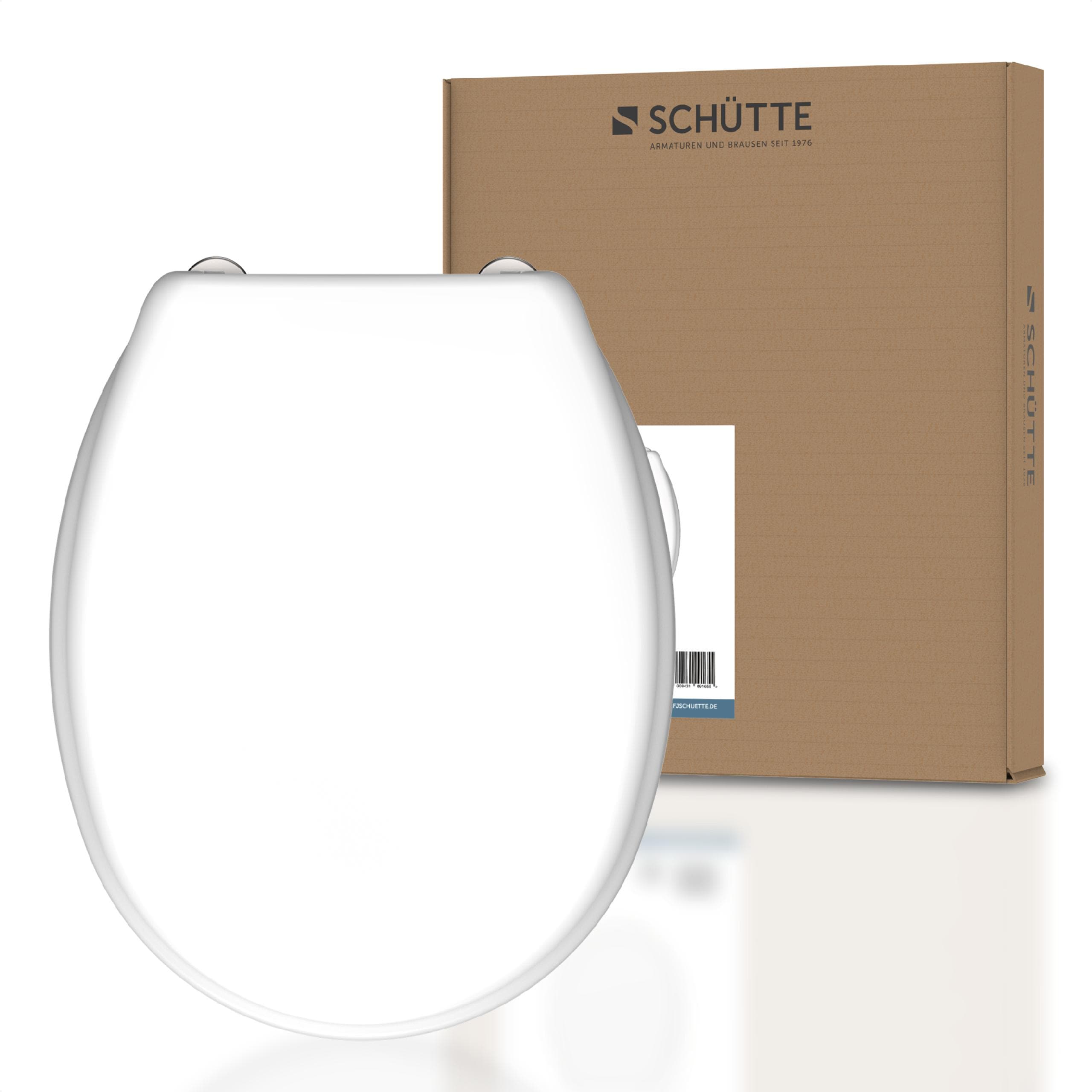 Sch&uuml;tte Duroplast WC Sitz WHITE 