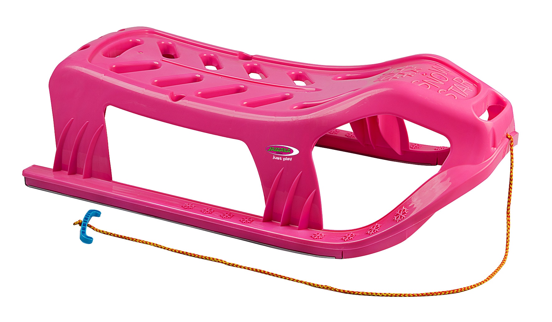 Jamara Snow Play Schlitten Snow-Star 90cm pink 