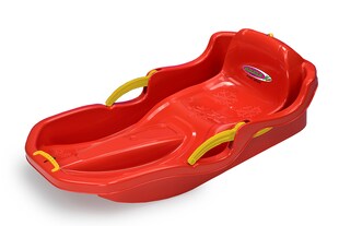 Jamara Snow Play Bob Comfort 80 cm rot mit Bremse 