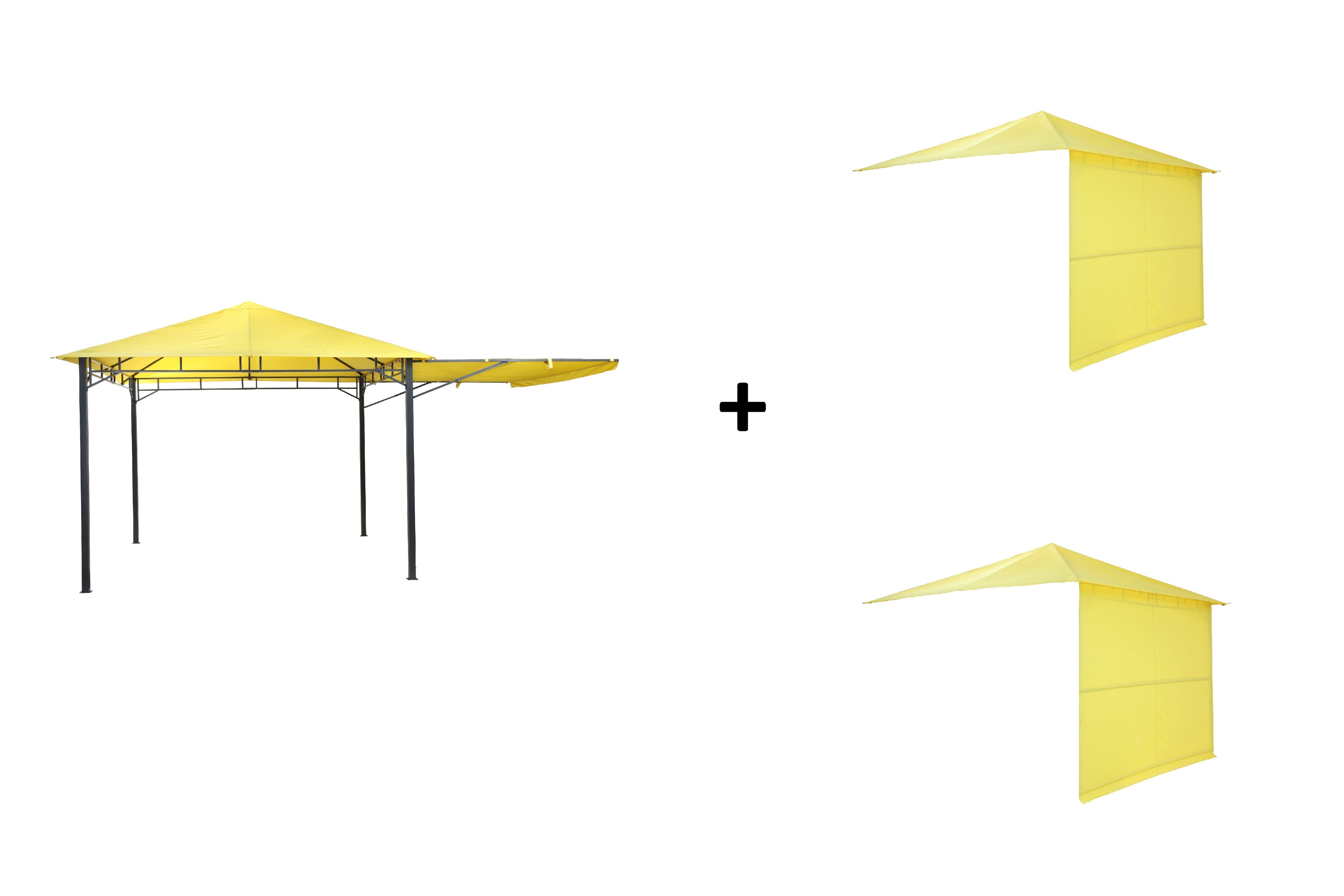 Tepro Pavillon Lehua inklusive 2 Ersatzd&auml;cher - versch. Farben 