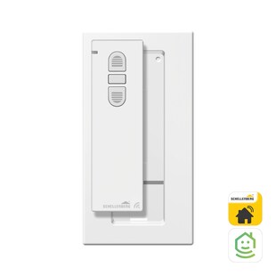 Schellenberg Funk-Handsender 1-Kanal mit Wandhalterung, weiß 