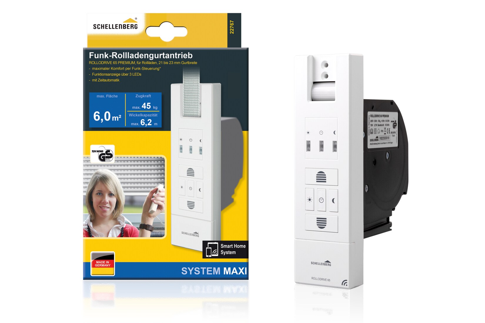 Schellenberg Rolladengurtantrieb RolloDrive 65 Premium Image