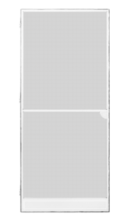 Schellenberg Fliegengittertür Premium, 100 x 215 cm, weiß 