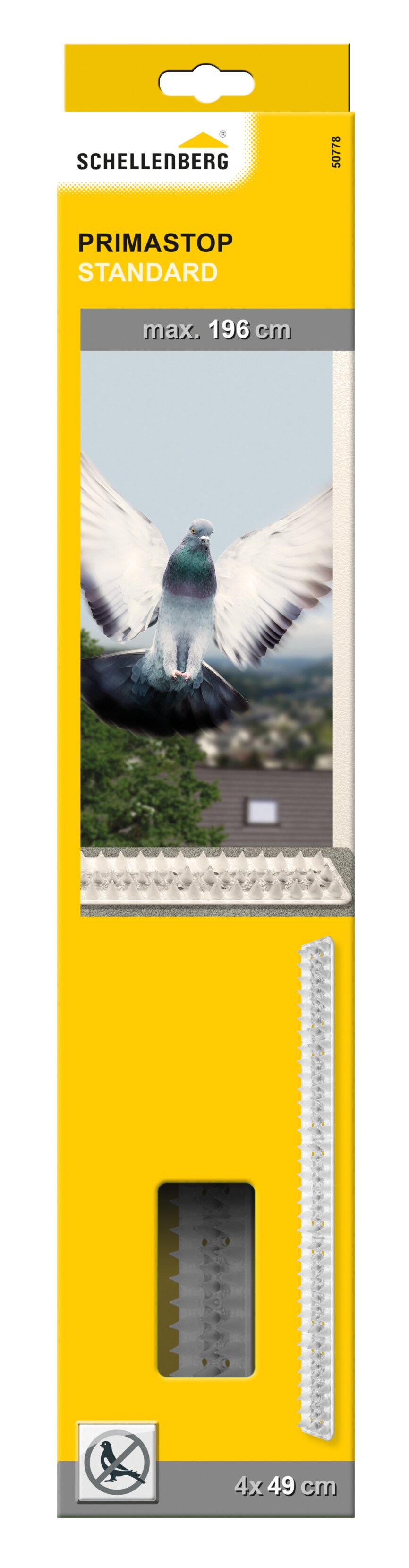 Schellenberg Vogelabwehr-Set STANDARD semi-transparent 