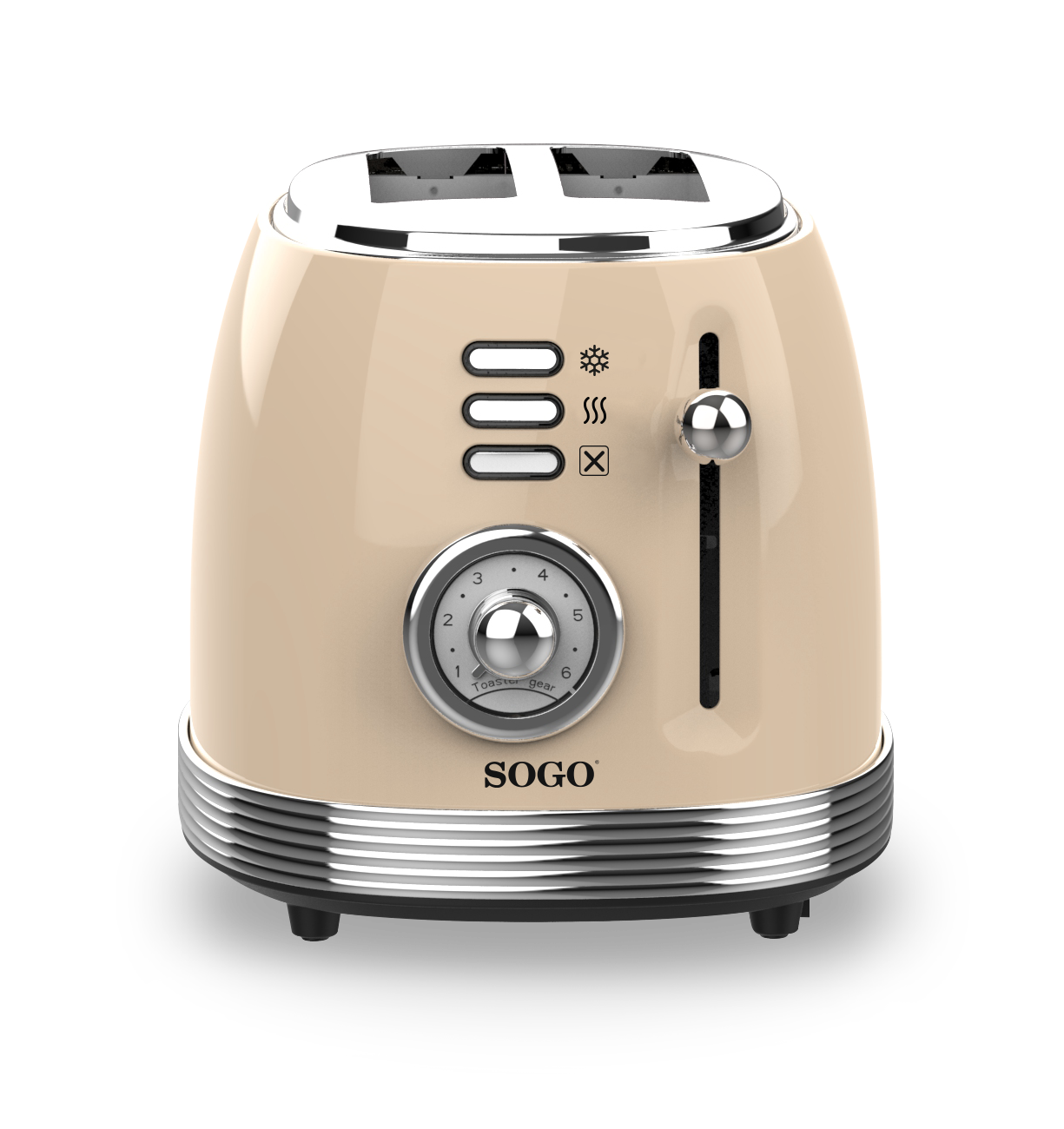 RETRO Serie Toaster beige