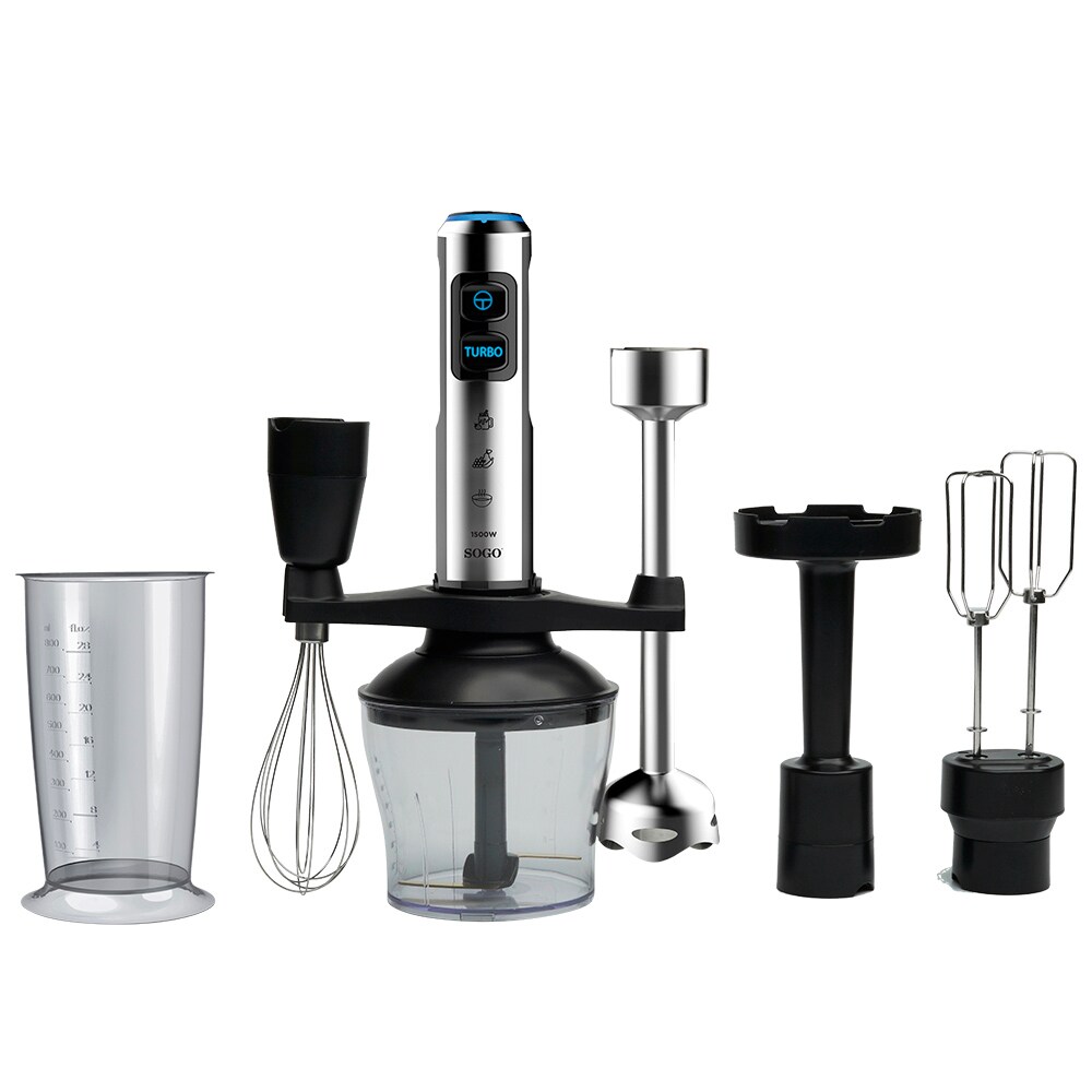 SOGO HI-POWER Stabmixer Set 1500 W LEISTUNG 