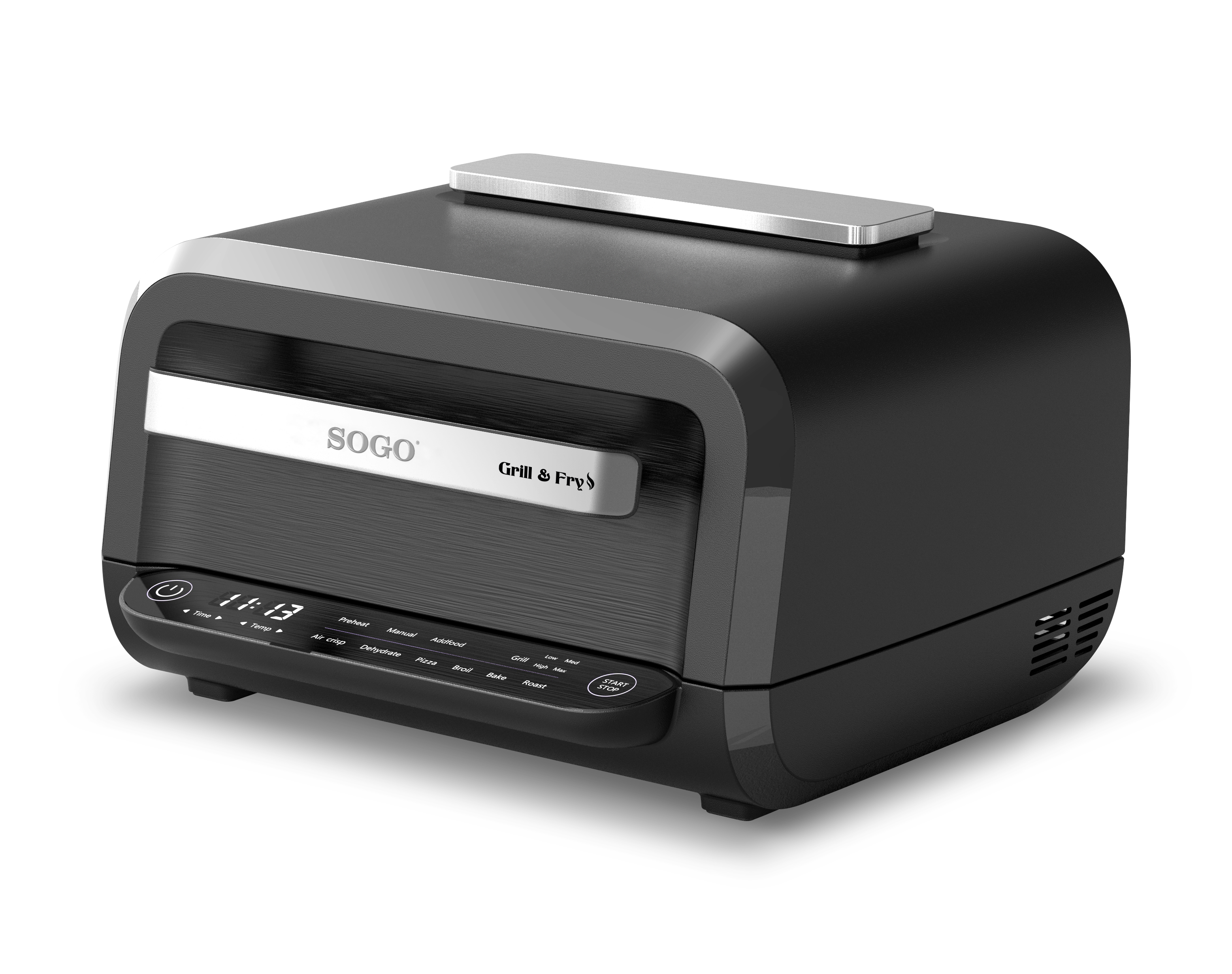 SOGO MULTIFUNKTIONS-HEISSLUFTFRITTEUSEN-GRILL F&Uuml;R DEN INNENBEREICH 
