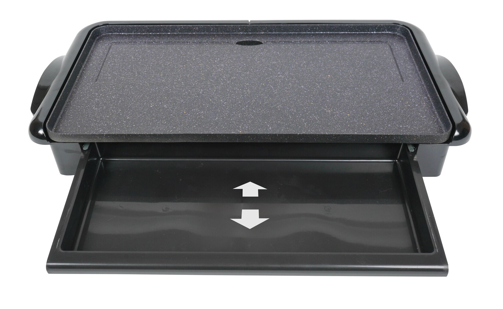 Elektrischer Tischgrill mit Stone-Finish-Beschichtung - 46x26CM - 2000W