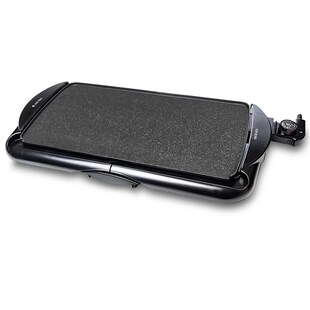 SOGO Elektrischer Tischgrill mit Stone-Finish-Beschichtung - 48x26cm - 2000W 