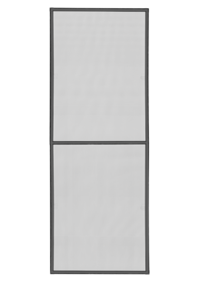 Schellenberg Fliegengitter für bodentiefe Fenster Premium, anthrazit, 120 x 240 cm 